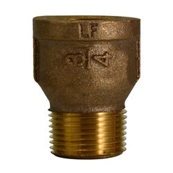 44625LFUSA - 1-in Female NPT x 1-in Male NPT Lead-Free Brass Extension Piece