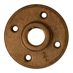 44780LFUSA - 1/2-in FPT Lead-Free Brass Floor Flange with 4 Bolt Holes