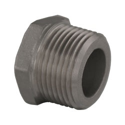 63638MS - 2 in Male NPT 316 Stainless Steel Hex Head Plug for Industrial Applications