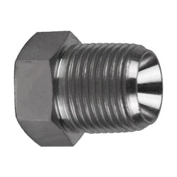 9001-16-08 - Steel BSPT Bushing, 1-in Male x 1/2-in Female Connection