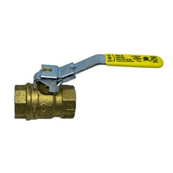 943206L - 1-1/2 in FPT x FPT Chromium-Plated Brass Ball Valve with Locking Handle