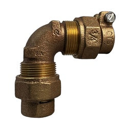 9651213LFBAG - 3/4-in CTS x 3/4-in CTS Lead-Free Bronze Pack Joint Union Elbow