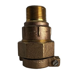 9681212PEPLF - Lead-Free Bronze Pack Joint Adapter, 3/4-in MIP x 3/4-in PEP Connection