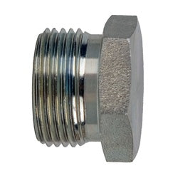 D2408-L12-X - Metric Bite Type Tube Plug, Carbon Steel Compression Fitting, DIN Standard