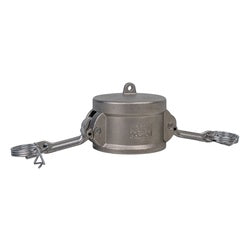 E-CDC-400-SS1 - 4 in Female Coupler Stainless Steel Dust Cap, Economy Series
