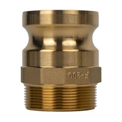 E-CGF-075-B1 - 3/4-in Brass Male Adapter x 3/4-in Male NPT Cam and Groove Fitting