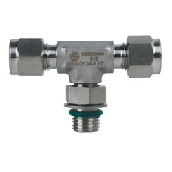 SSC6803444 - 1/4-in Tube x 1/4-in Tube x 1/4-in Male Branch Tee, 316 Stainless Steel
