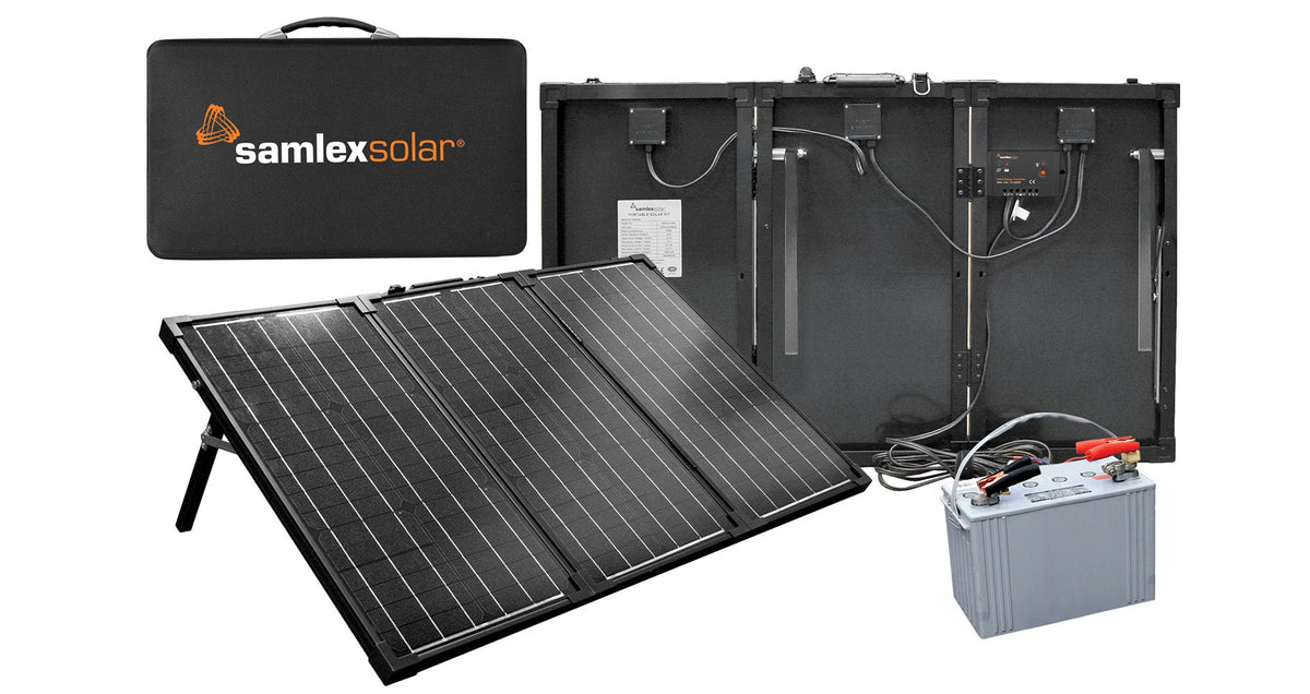 135 Watt Portable Solar Charging Kit