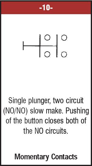 03727-012 Flat Chrome Plunger Push Button Switches