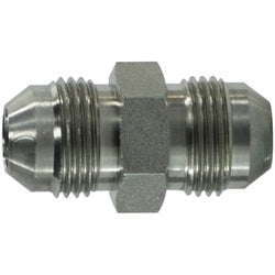 240343 - 1/4-in Male JIC x 3/16-in Male JIC Steel Tube Union, 5000 psi, 375°F