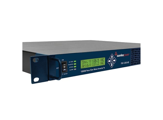 PSR-1200-48 1200 Watt DC-AC Power Inverter with Transfer Relay