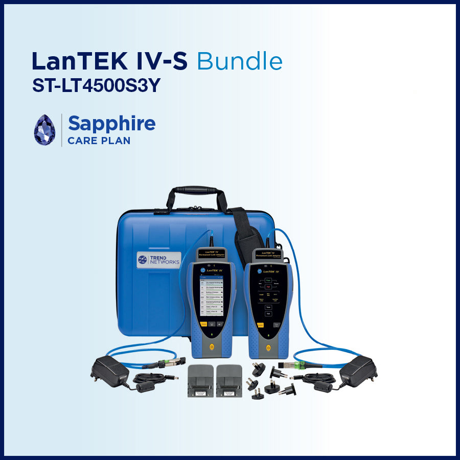 ST-LT4500S3Y - LANTEK IV-S 500MHZ (WITH PL/CH ADAPTERS) and 3 Years of Sapphire Care Support Bundle