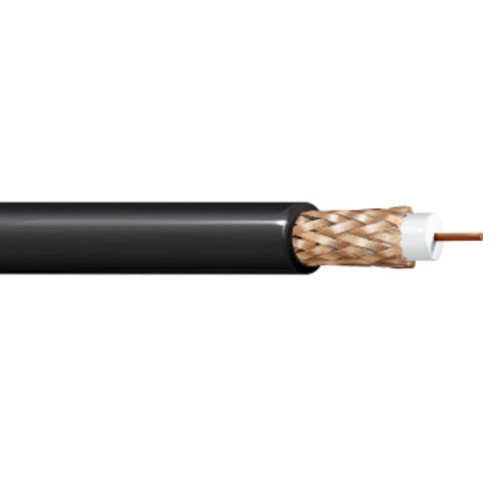 Belden 9251 13 AWG 1 Conductor 7x21 Stranding Bare Copper 52 Ohm Coax Cable