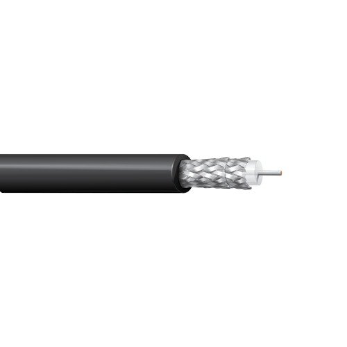 Belden 84142 19 AWG 1 Conductor Solid RG-142 Mil-Spec 50 Ohm Coax Cable