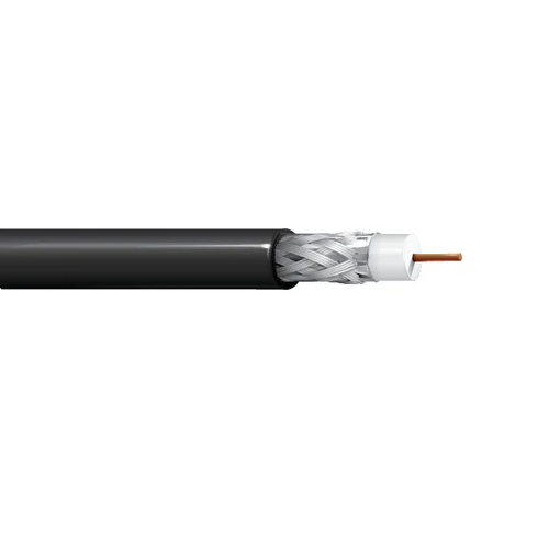 Belden 7733A 10 AWG 1 Conductor Solid RG-8 Wireless Transmission 50 Ohm Coax Cable