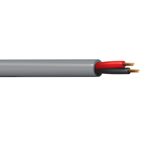 Belden 5300UG 18 AWG 2 Conductor 7x26 Stranding Bare Copper 300V Security and Sound Cable