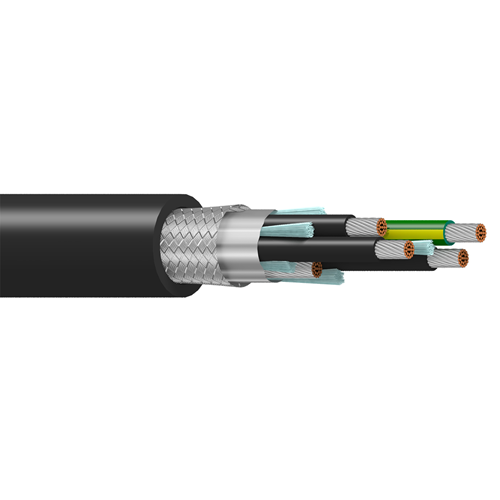 Belden 29500T 16 AWG 3 Conductor 26x30 Stranding 1000V Variable Frequency Drives Cable