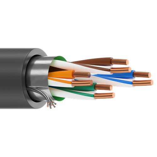 Belden 7919A 24 AWG 4 Pair Solid Bare Copper Cat 5e CMR DataTuff Cable