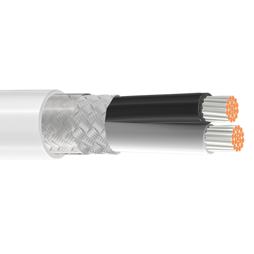 Belden 83320E 20 AWG 2 Conductor 19x32 Stranding Silver Plated Copper 600V Electronic Cable