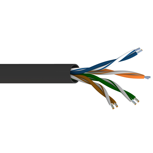 Belden 7924A 24 AWG 4 Pair 7x32 Stranding Tinned Copper Cat 5e CMR DataTuff Cable