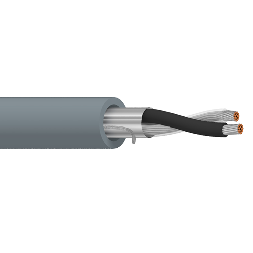 Belden 8760 18 AWG 2 Conductor 16x30 Stranding Tinned Copper 300V Electronic Cable