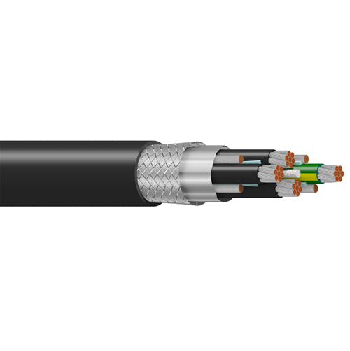Belden 29507F 2 AWG 3 Conductor 7x95x30 Stranding 1000V Variable Frequency Drives Cable