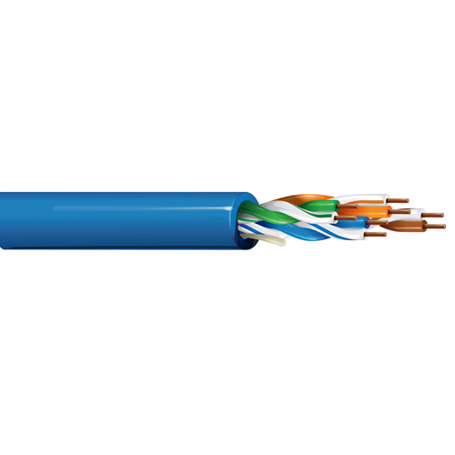 Belden 1700A 24 AWG 4 Pair Solid U/UTP Category 5E CMR 350MHz Horizontal Cable