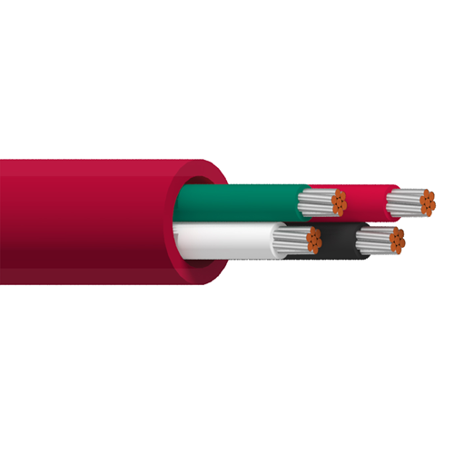 Belden 88444 22 AWG 4 Conductor 7x30 Stranding Tinned Copper 300V Electronic Cable