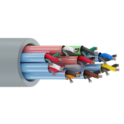 Belden 9875 20 AWG 9 Pair 7x28 Stranding Tinned Copper 300V Audio Control and Instrument Cable