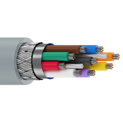 Belden 8104 24 AWG 4 Pair 7x32 Stranding Tinned Copper 300V Computer EIA RS-232/422 Cable