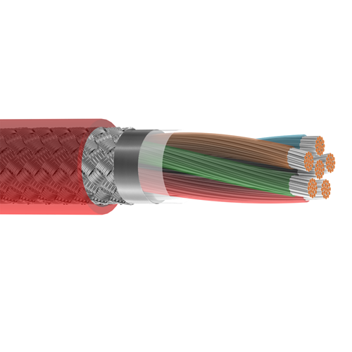 Belden 83706 16 AWG 6 Conductor 19x29 Stranding Tinned Copper 300V Electronic Cable