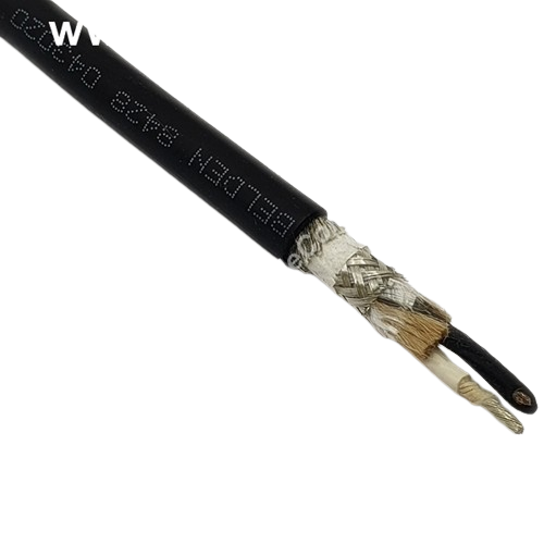 Belden 8428 18 AWG 2 Conductor 41x34 Stranding Tinned Copper 600 V Microphone Cable