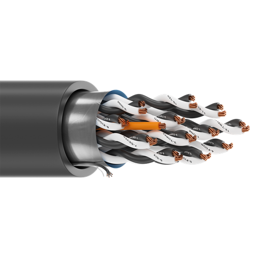 Belden 1058A 20 AWG 12 Pair 7x28 Stranding Bare Copper 300V Instrumentation PLTC Cable