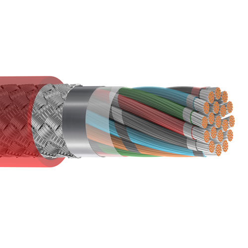 Belden 83719 16 AWG 19 Conductor 19x29 Stranding Tinned Copper 300V Electronic Cable