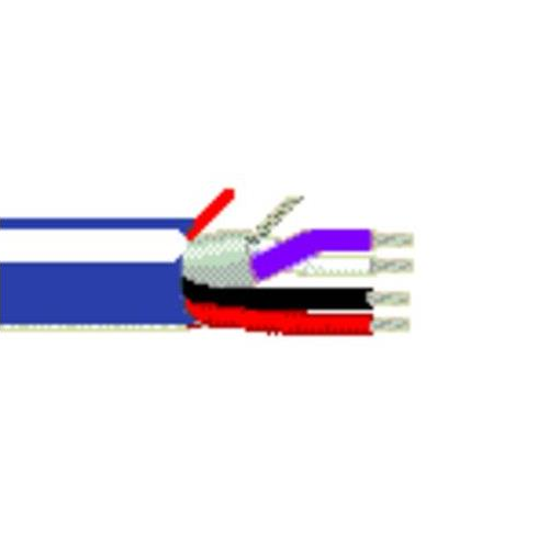 Belden 1387LA 22 AWG 1 Pair 18 AWG 2 Conductor Bare Copper 300V Lighting and Automation Cable