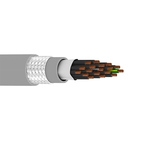 Belden 7428WS 16 AWG 17 Conductor 1 Ground Wire 26x30 Stranding 600V Flex Cable