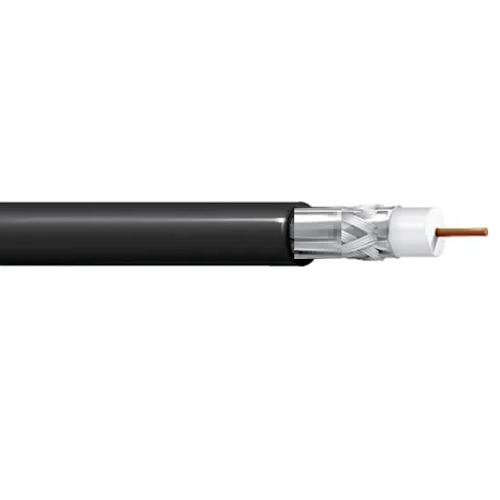 Belden 1613AT 18 AWG 1 Conductor Solid Bare Copper Covered Steel 300V CATV Video Coax Cable
