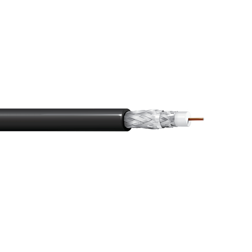Belden 1617AP 14 AWG 1 Conductor Solid Bare Copper Covered Steel 300V Broadband Coax Cable
