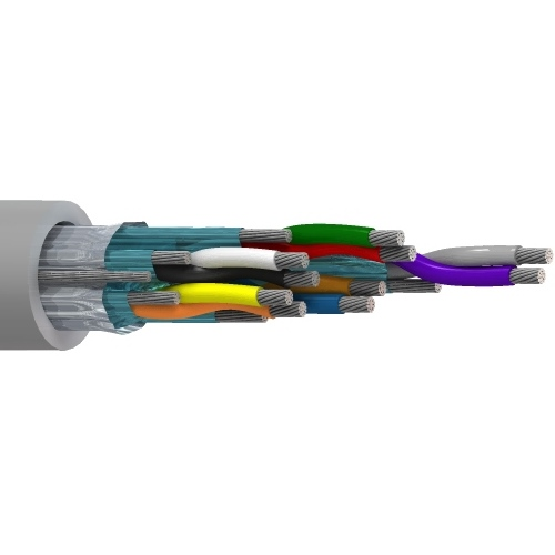 Belden 9780MN 18 AWG 5 Pair 41x34 Stranding Tinned Copper 300V SpaceMaker Cable