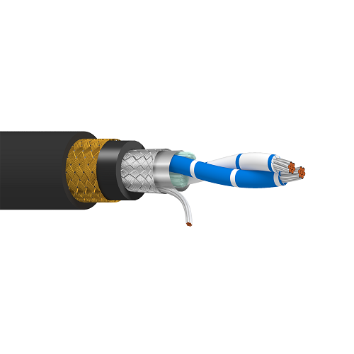 Belden 973105Z 22 AWG 1 Pair 7x30 Stranding Tinned Copper 300V RS-485 Cable
