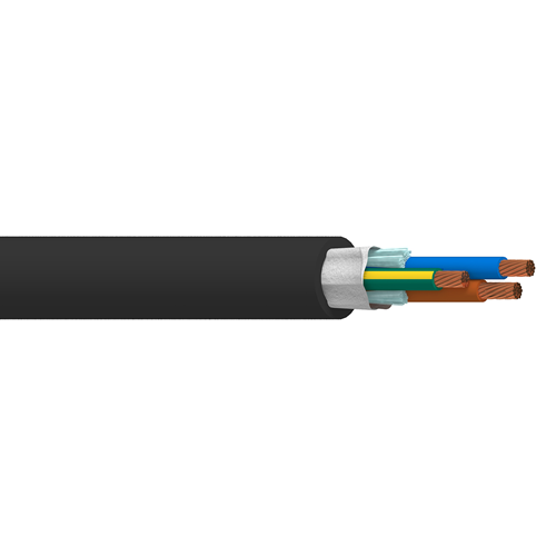 Belden 19510 16 AWG 3 Conductor 65x34 Stranding Bare Copper 300V Portable Cordage Cable