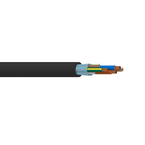 Belden 19363 16 AWG 3 Conductor 65x34 Stranding Bare Copper 300V Portable Cordage Cable