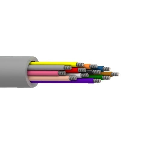Belden 8466MN 18 AWG 12 Conductor 41x34 Stranding Tinned Copper 300V SpaceMaker Cable