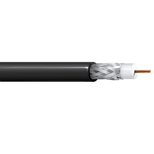 Belden 1506A 20 AWG 1 Conductor Solid Bare Copper 300V SDI Coax Cable