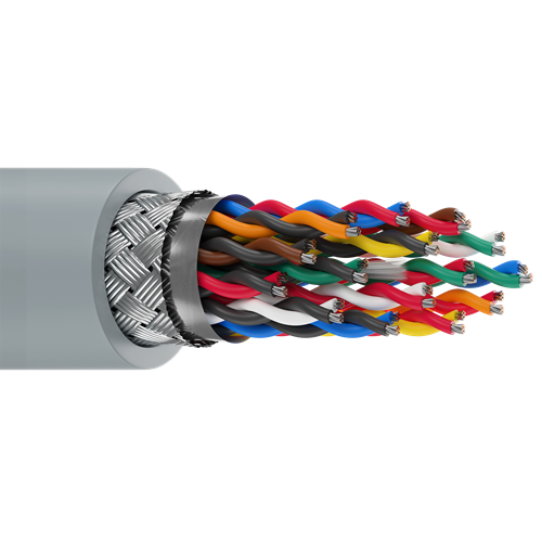 Belden 8315 22 AWG 15 Pair 7x30 Stranding Tinned Copper 300V Computer EIA RS-232 Cable