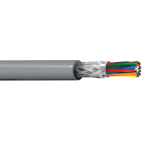 Belden 9835 24 AWG 10 Pair 7x32 Stranding Tinned Copper 300V Computer EIA RS-232/422 Cable