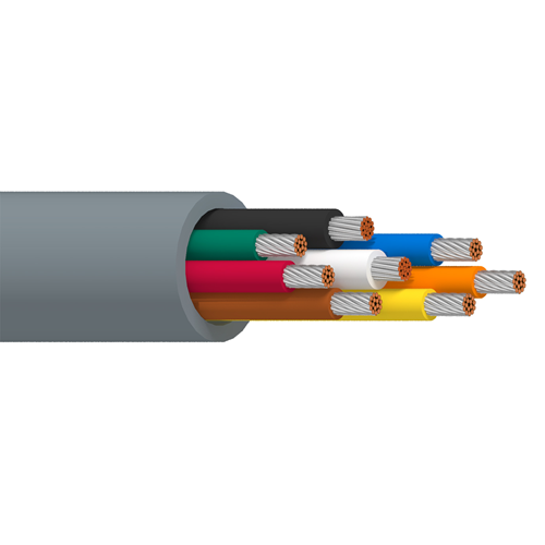 Belden 8448 22 AWG 6 Conductor 18 AWG 2 Conductor Tinned Copper 300V Electronic Cable