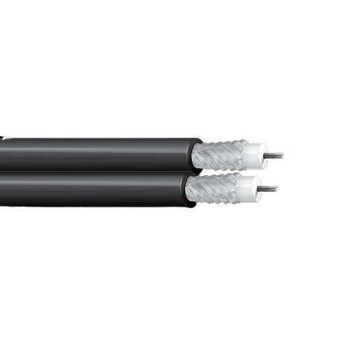 Belden 7700A 30 AWG 2 Conductor 7x38 Stranding Tinned Copper 300V Analog Video Coax Cable