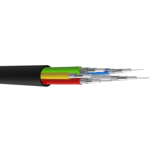 Belden 4694RX5 18 AWG 5 Conductor Solid Silvered Copper 300V Precision Video Coax Cable