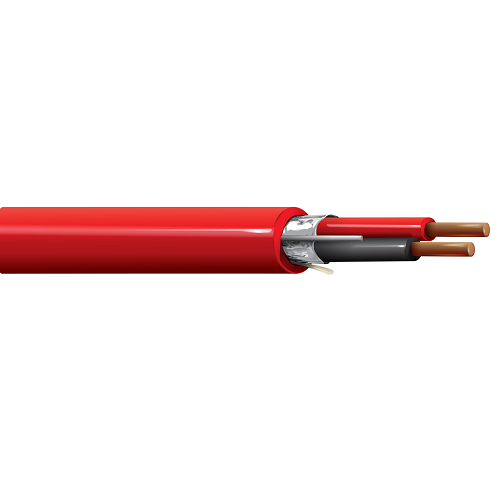 Belden 5220FJ 16 AWG 2 Conductor Solid Bare Copper 300V Fire Alarm Cable